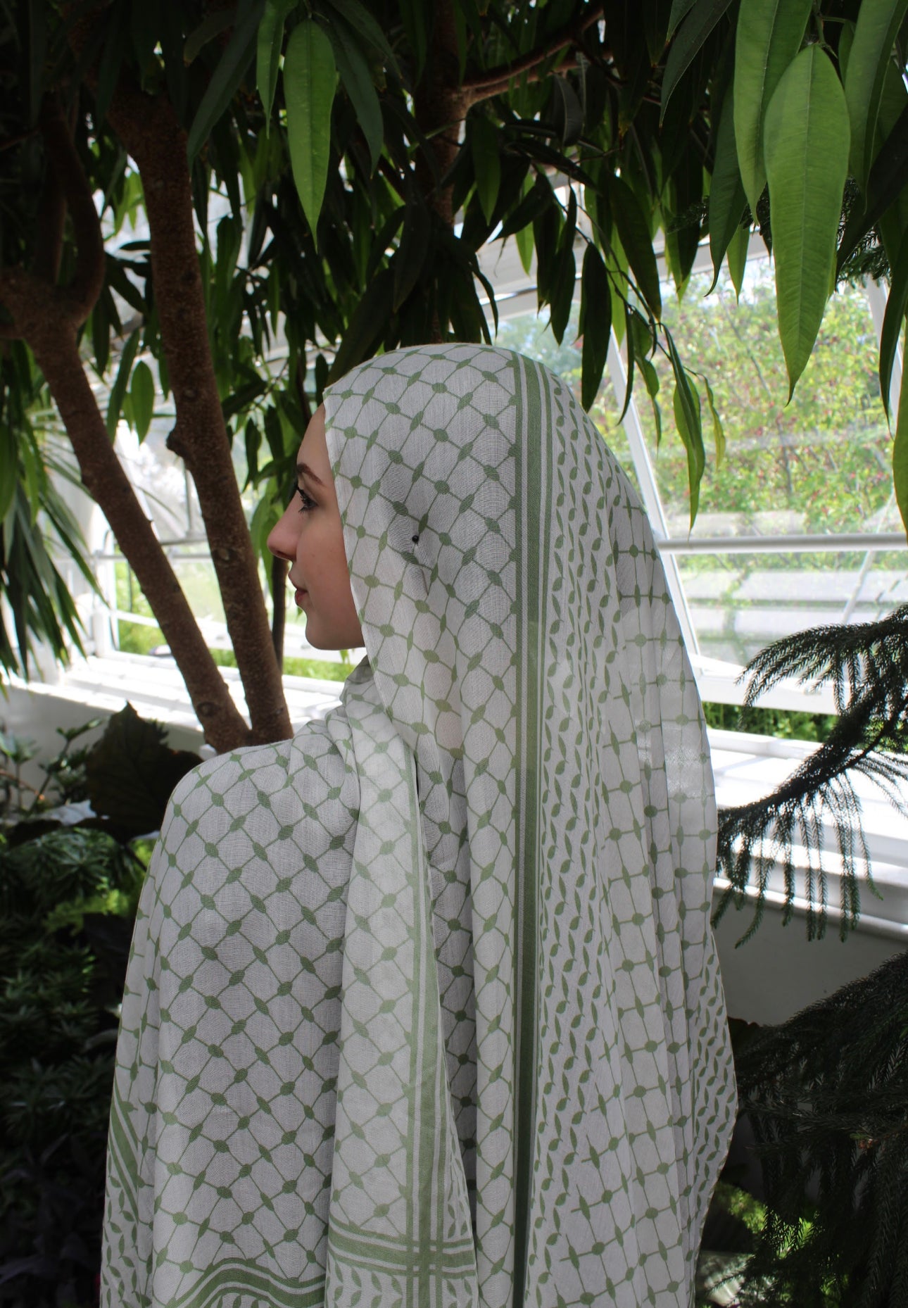 Keffiyeh in green