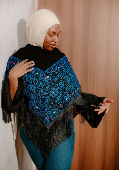 Tatreez shawl